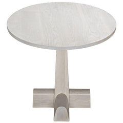 Camellia Round Side Table, Oak-CFC Furniture-Blue Hand Home