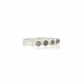 Anna Beck Labradorite Multi-Stone Stacking Ring - Silver-Anna Beck Jewelry-Blue Hand Home