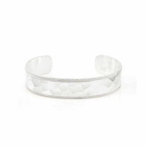 Anna Beck Hammered Cuff - Silver-Anna Beck Jewelry-Blue Hand Home