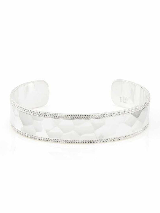 Anna Beck Hammered Cuff - Silver