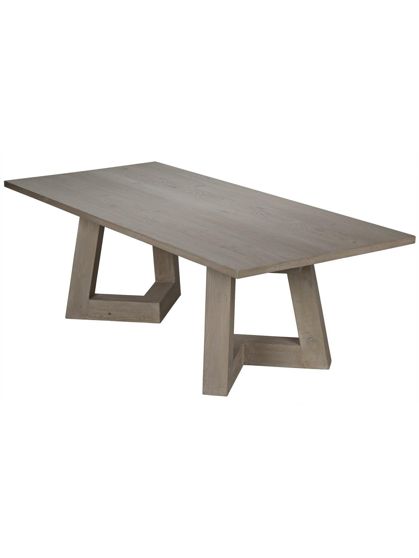 Reclaimed Lumber Riga Dinning Table, 8 Feet-CFC Furniture-Blue Hand Home
