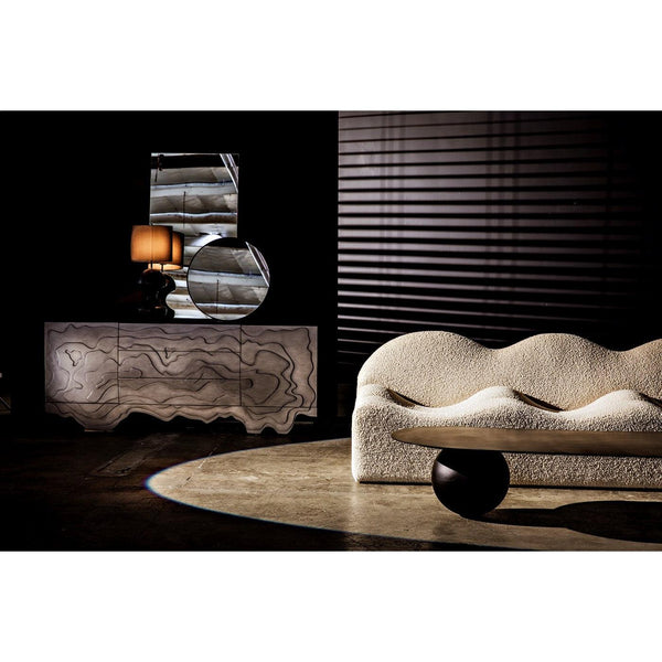 Argie Round Mirror-CFC Furniture-Blue Hand Home