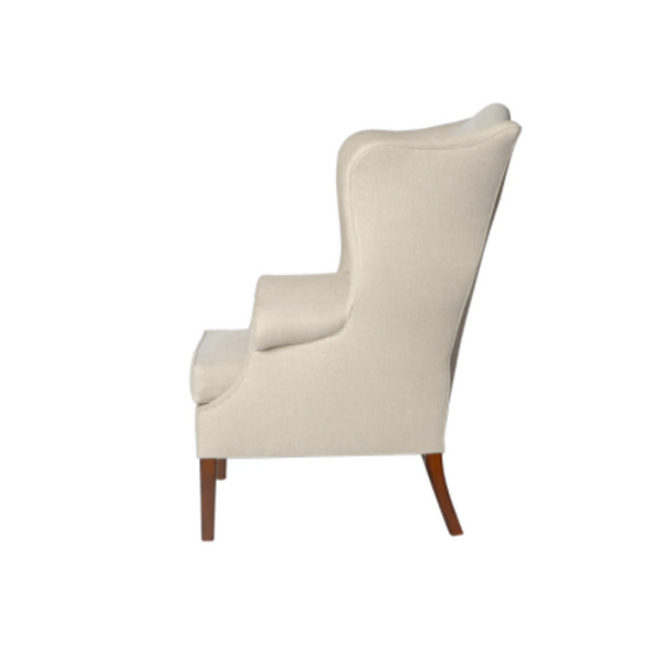 Cisco Brothers JD Thorn Tail Wing Back Chair-Cisco Brothers-Blue Hand Home