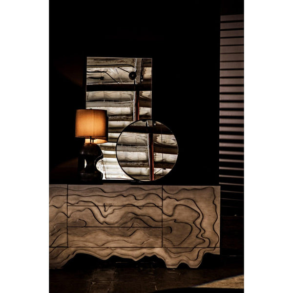 Argie Round Mirror-CFC Furniture-Blue Hand Home