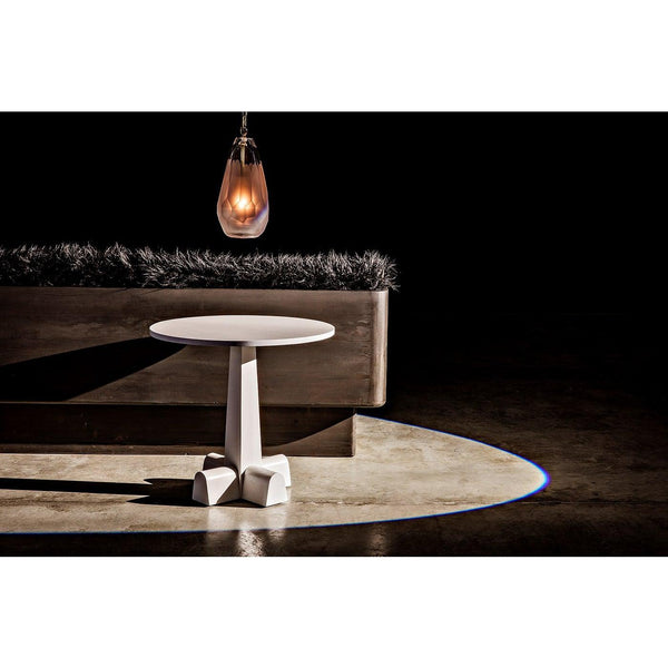 Camellia Round Side Table, Oak-CFC Furniture-Blue Hand Home