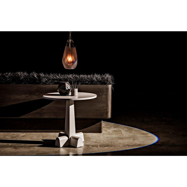 Camellia Round Side Table, Oak-CFC Furniture-Blue Hand Home