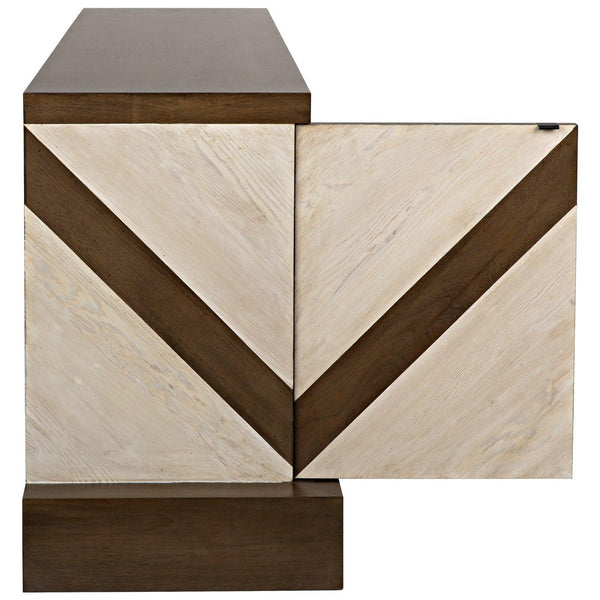 Miller Sideboard, Reclaimed Lumber/Walnut Top/Base-CFC Furniture-Blue Hand Home