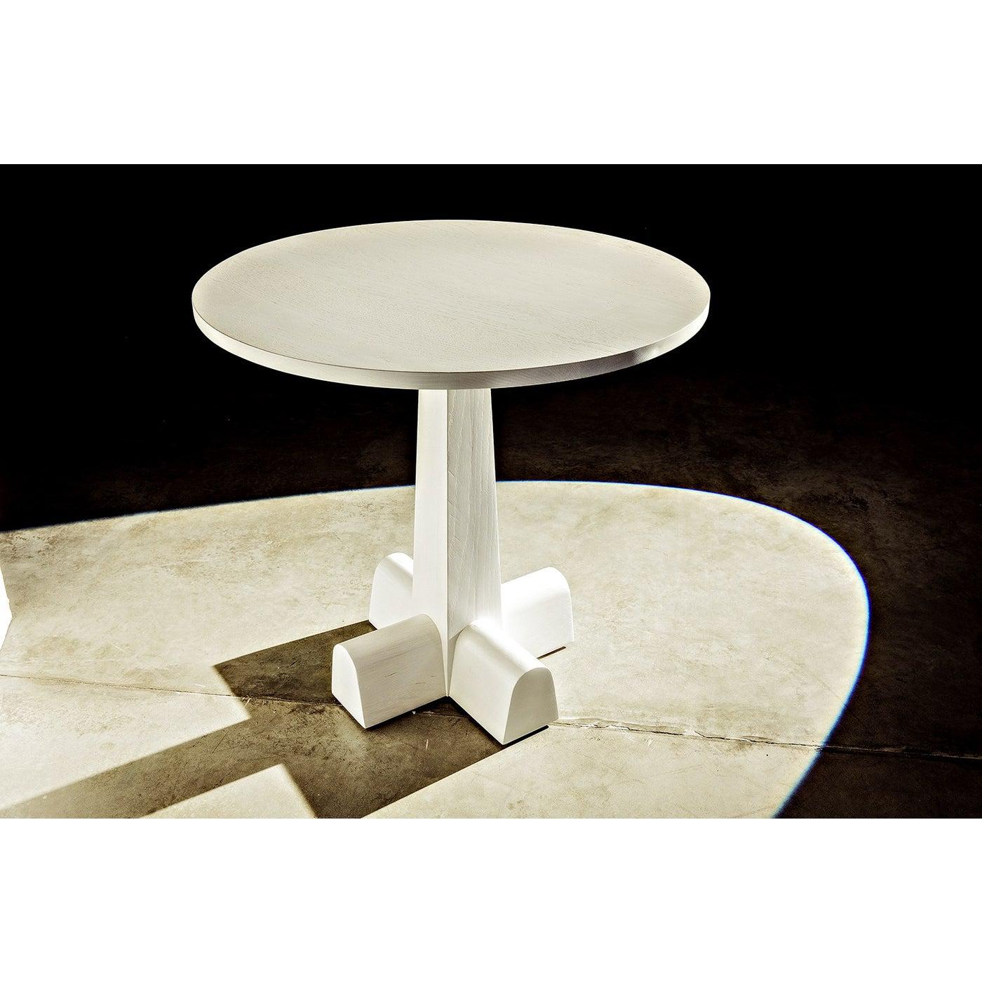 Camellia Round Side Table, Oak-CFC Furniture-Blue Hand Home