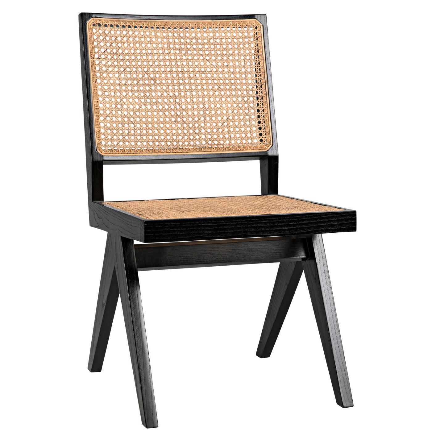 Joseph Side Chair, Charcoal Black