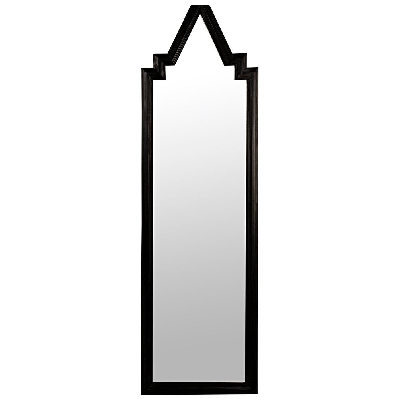 Rey Mirror, Charcoal Black