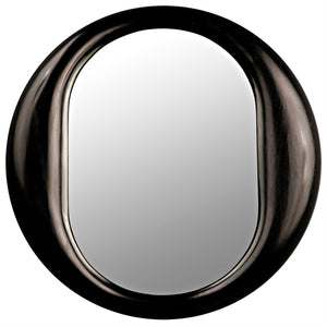 Oh Mirror, Charcoal Black-Noir Furniture-Blue Hand Home