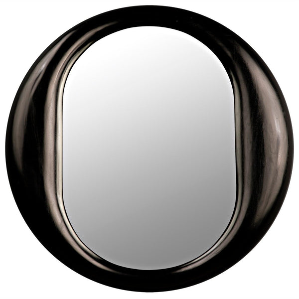 Oh Mirror, Charcoal Black-Noir Furniture-Blue Hand Home