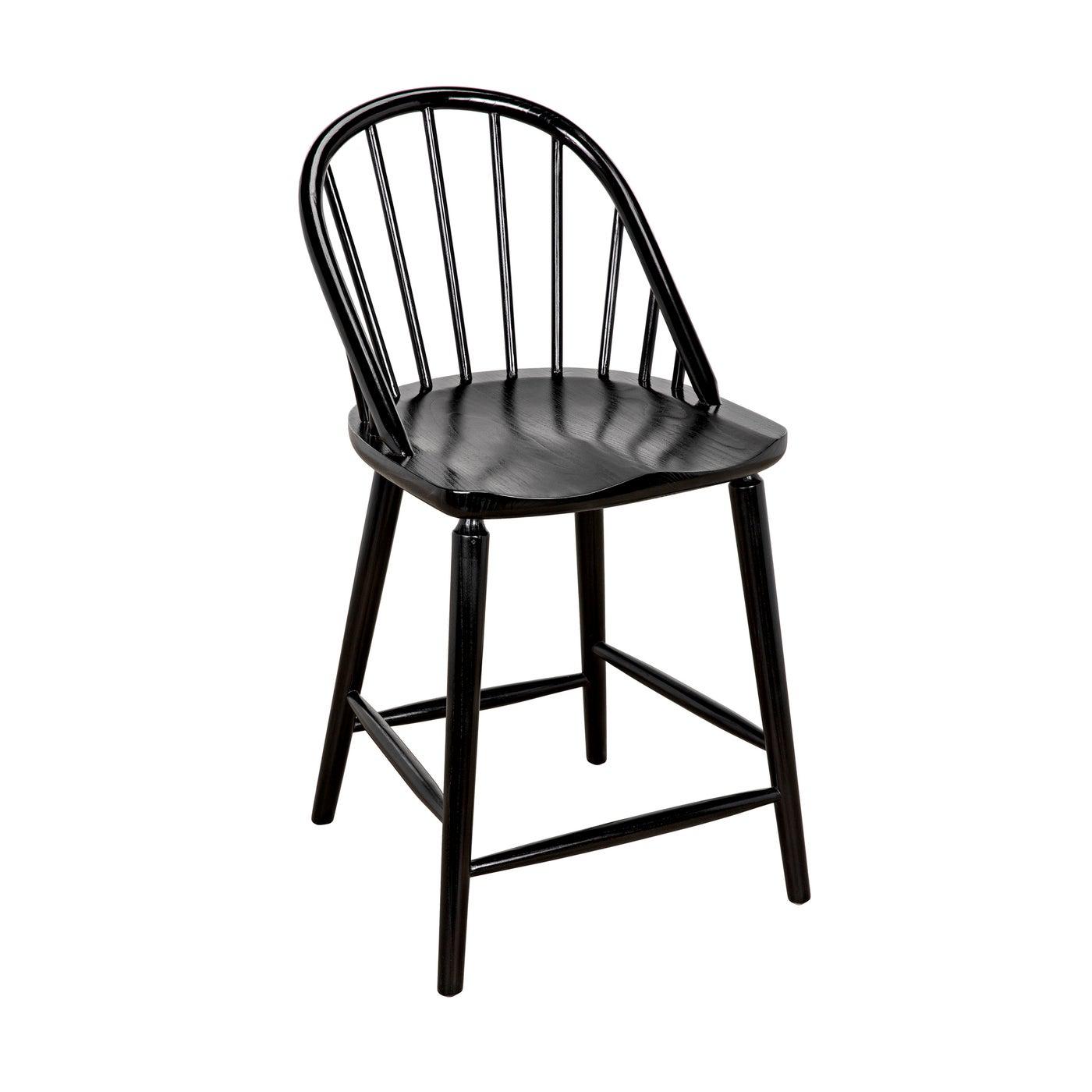 Gloster Counter Chair, Charcoal Black
