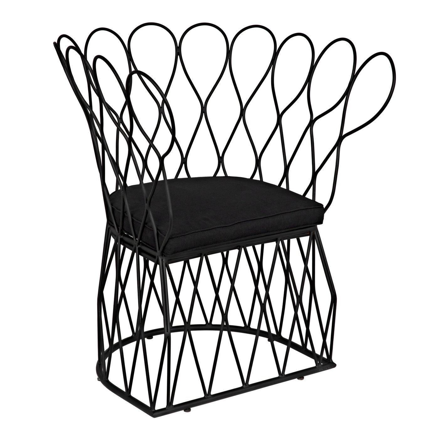 Salamander Chair, Metal Frame