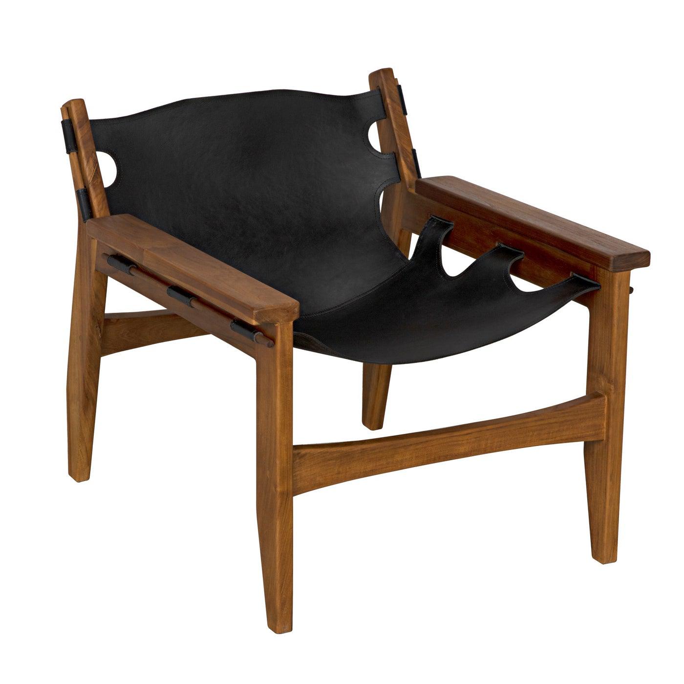 Nomo Chair, Teak with Leather