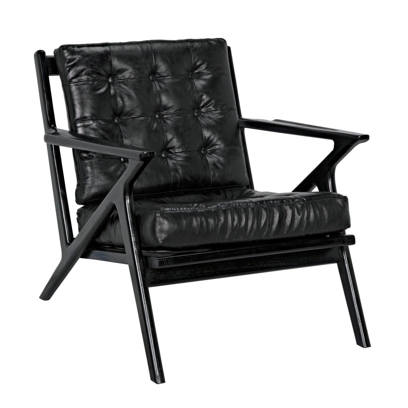 Lauda Chair with Black Leather