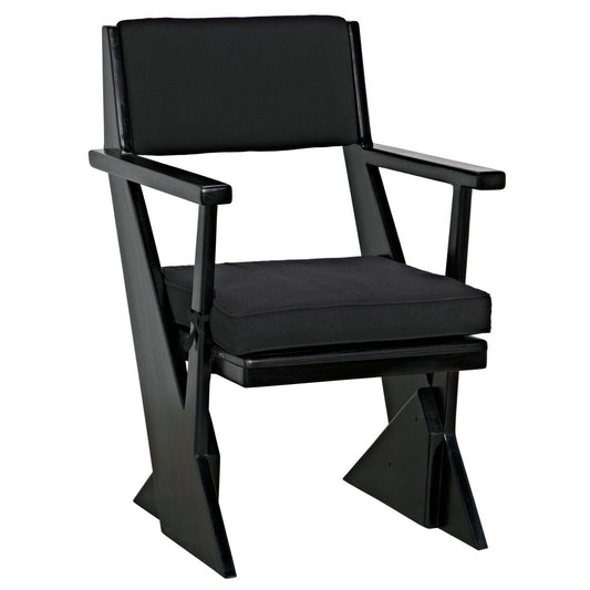 Madoc Arm Chair-Noir Furniture-Blue Hand Home