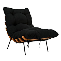 Hanzo Chair with Steel Legs, Teak