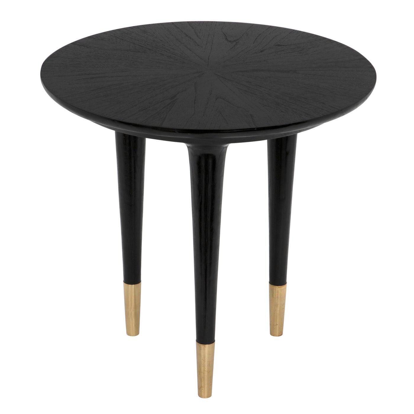 Maganini Side Table-Noir Furniture-Blue Hand Home