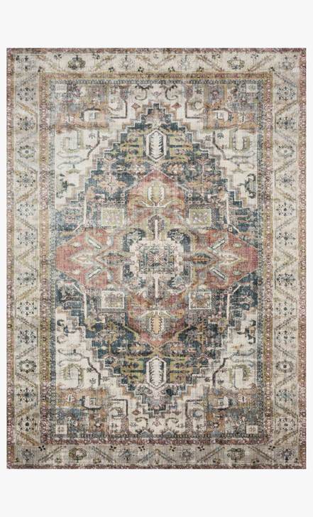 Anastasia Rugs by Loloi - AF-23 Ivory/Multi-Loloi Rugs-Blue Hand Home