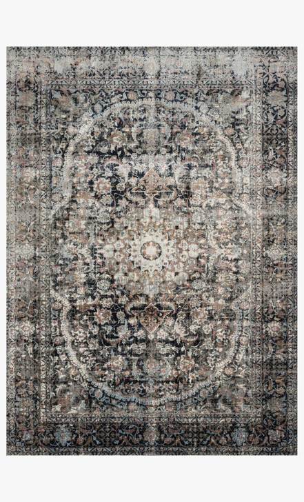Anastasia Rugs by Loloi - AF-24 Charcoal/Sunset-Loloi Rugs-Blue Hand Home