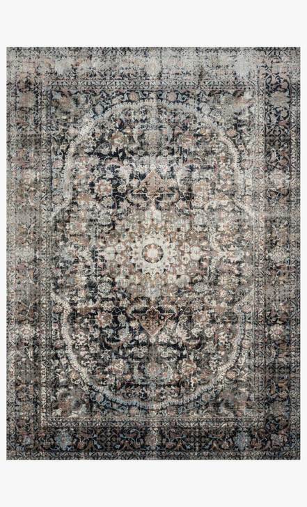 Anastasia Rugs by Loloi - AF-24 Charcoal/Sunset-Loloi Rugs-Blue Hand Home