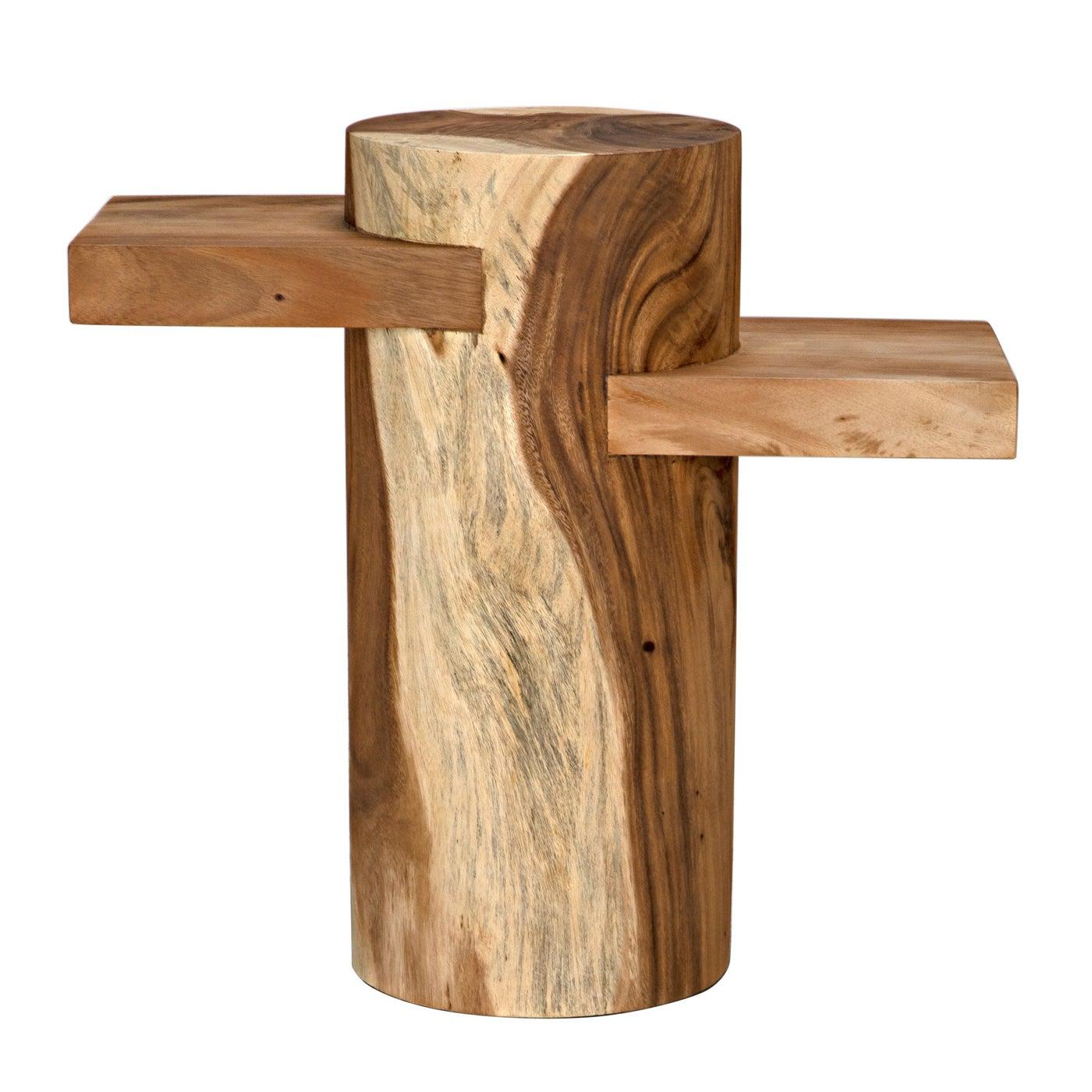 Tabula Side Table, Munggur Wood