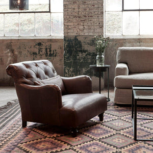 Essentials Cisco Brothers Acacia Leather Chair-Cisco Brothers-Blue Hand Home