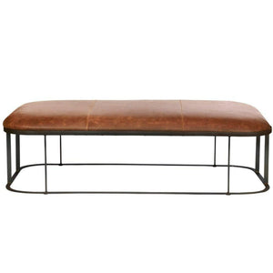 Cisco Brothers Ace Ottoman-Cisco Brothers-Blue Hand Home