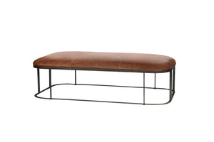 Cisco Brothers Ace Ottoman-Cisco Brothers-Blue Hand Home