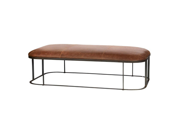 Cisco Brothers Ace Ottoman-Cisco Brothers-Blue Hand Home