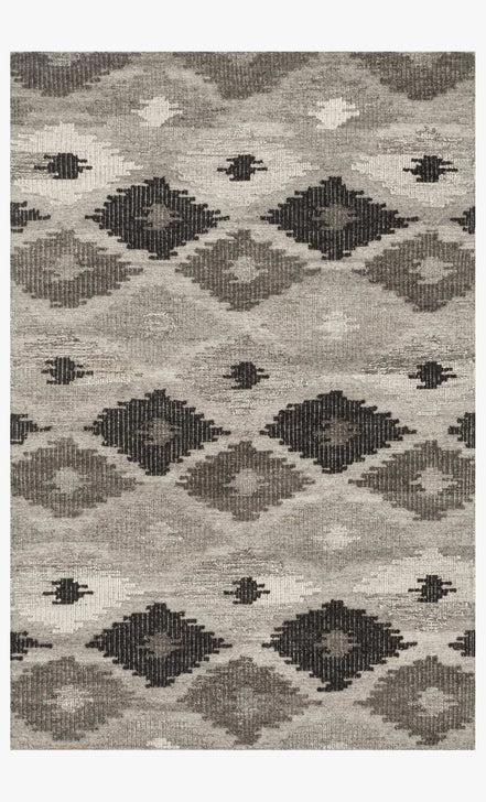 AKINA Rug by Loloi - AK-02 Grey / Charcoal-Loloi Rugs-Blue Hand Home