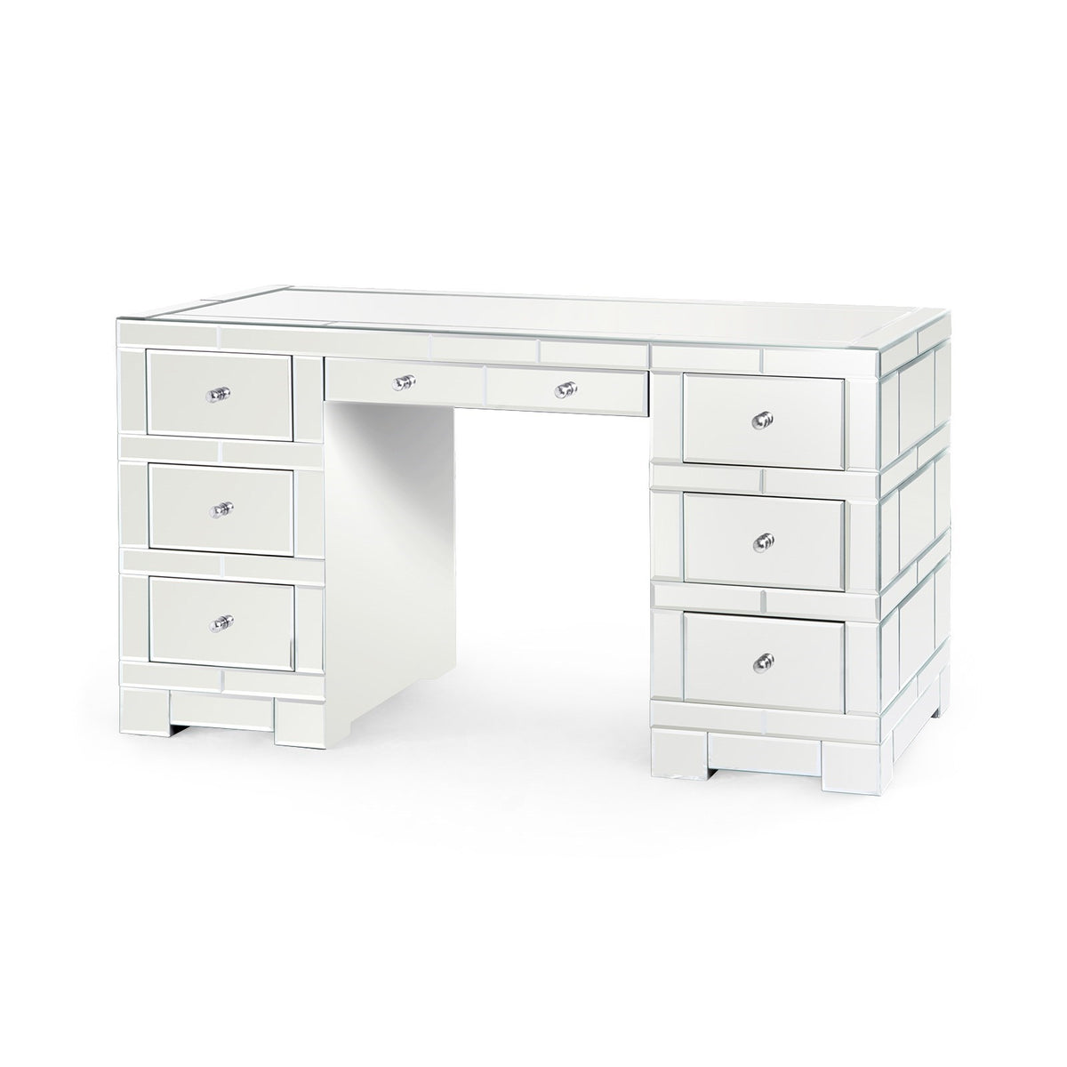 Villa &amp; House - Amanda 3-Part Desk In Mirror-Bungalow 5-Blue Hand Home