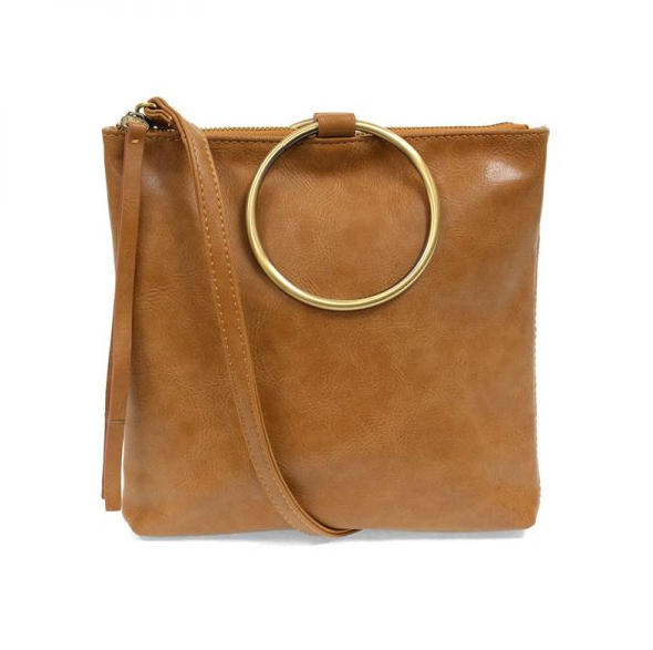 Amelia Ring Tote Gold Handle-Joy-Blue Hand Home