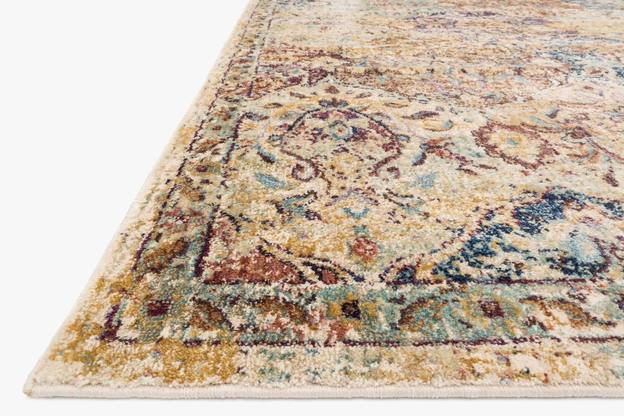Anastasia Rugs by Loloi - AF-12 Ivory/Multi-Loloi Rugs-Blue Hand Home