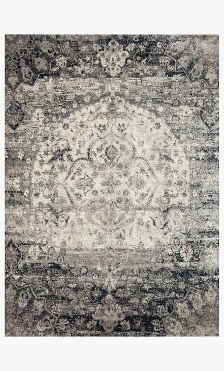 Anastasia Rugs by Loloi - AF-06 Ink/Ivory-Loloi Rugs-Blue Hand Home