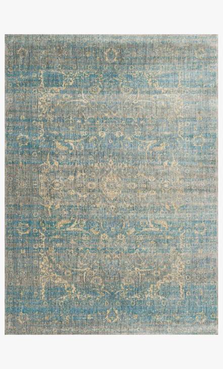 Anastasia Rugs by Loloi - AF-10 Light Blue/Mist-Loloi Rugs-Blue Hand Home