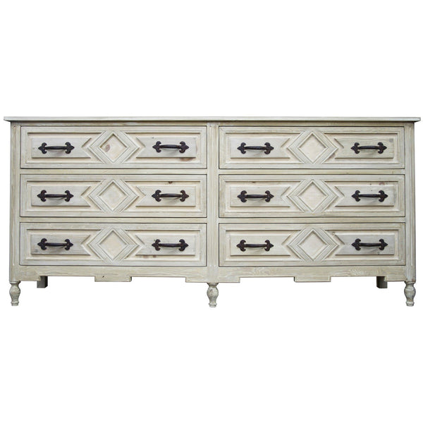 Reclaimed Lumber Anderson 6-drawer dresser-CFC Furniture-Blue Hand Home