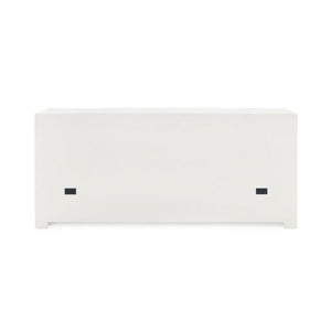 Villa & House - Audrey 3-Drawer & 2-Door Cabinet, White-Bungalow 5-Blue Hand Home