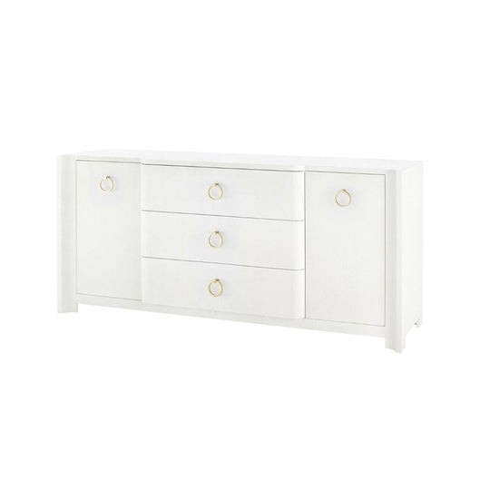 Audrey 3-Drawer & 2-Door Cabinet / Cream