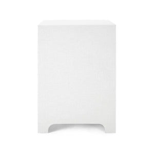 Villa & House - Bardot 3-Drawer Side Table In White-Bungalow 5-Blue Hand Home
