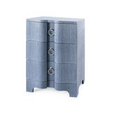 Villa & House - Bardot 3-Drawer Side Table In Navy Blue-Bungalow 5-Blue Hand Home