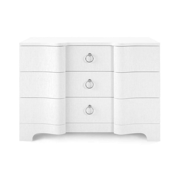 Villa & House - Bardot Large 3-Drawer In White-Bungalow 5-Blue Hand Home