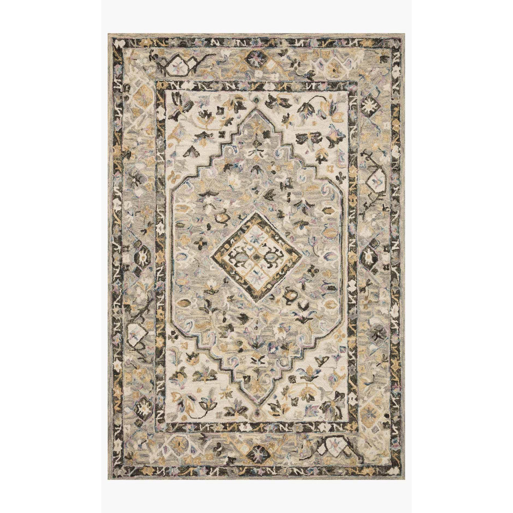 Beatty Rugs by Loloi - BEA-01 - Grey / Ivory-Loloi Rugs-Blue Hand Home