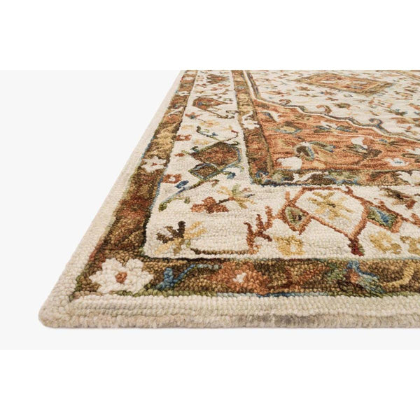 Beatty Rugs by Loloi - BEA-01 - Ivory / Rust-Loloi Rugs-Blue Hand Home