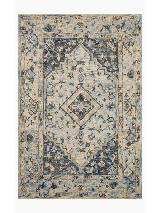 Beatty Rugs by Loloi - BEA-01 - Lt. Blue / Blue