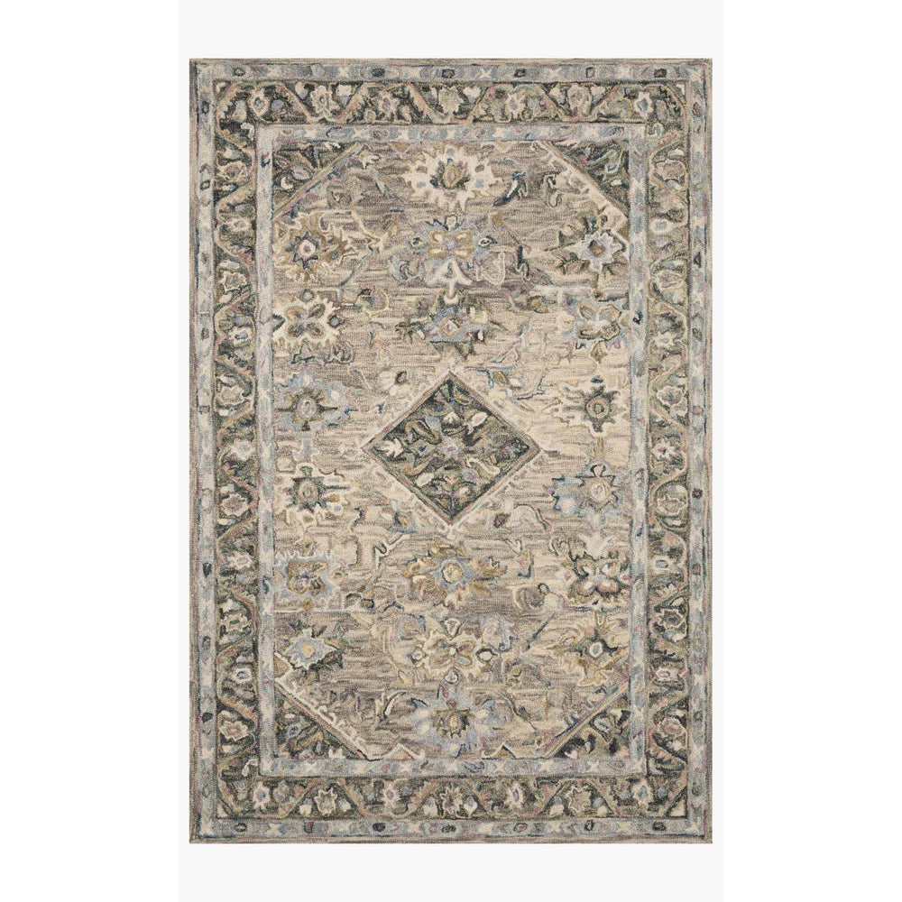 Beatty Rugs by Loloi - BEA-02 - Sky / Multi-Loloi Rugs-Blue Hand Home