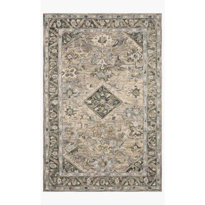 Beatty Rugs by Loloi - BEA-02 - Sky / Multi-Loloi Rugs-Blue Hand Home