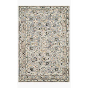 Beatty Rugs by Loloi - BEA-04 - Light Blue / Multi-Loloi Rugs-Blue Hand Home