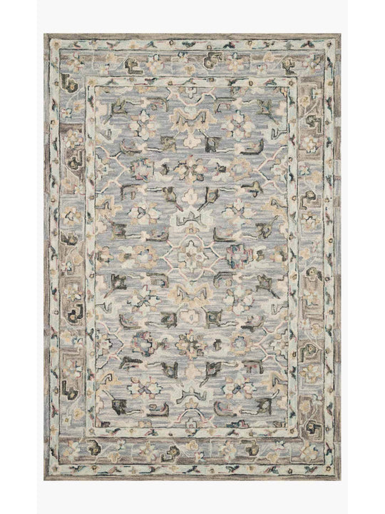 Beatty Rugs by Loloi - BEA-04 - Light Blue / Multi